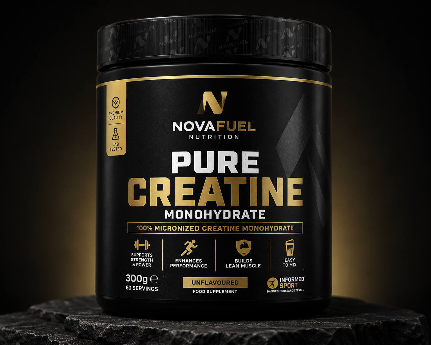 NovaFuel Pure Creatine Monohydrate (300g)